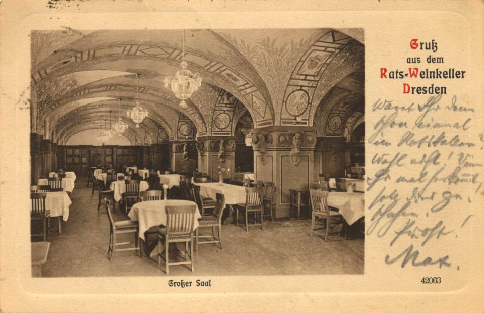 Dresden, Sachsen - Ratsweinkeller (Zeno Ansichtskarten)