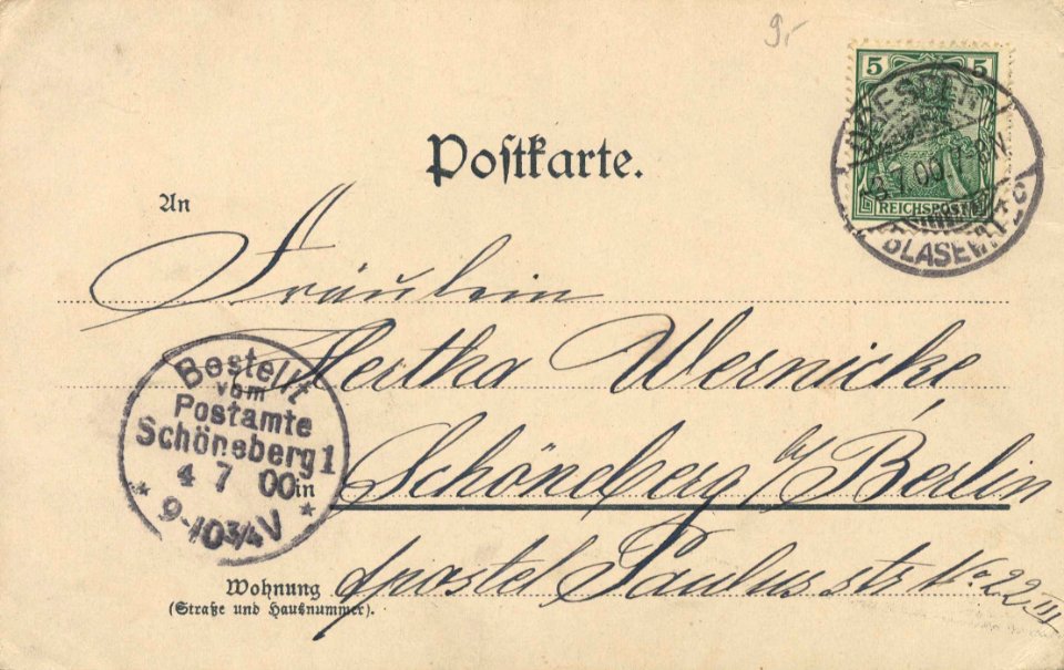 Dresden, Sachsen - Albrechtsschlösser (back) (Zeno Ansichtskarten)