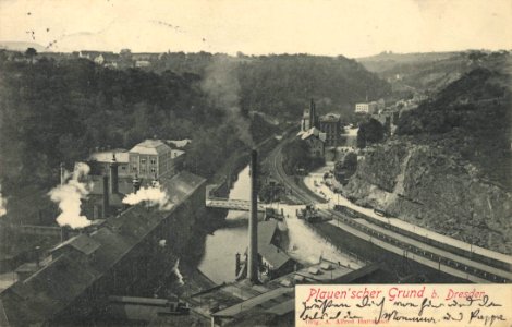 Dresden, Sachsen - Industrieanlagen (Zeno Ansichtskarten)