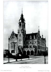 Dresden-Löbtau Rathaus Architekten Schilling u. Graebner