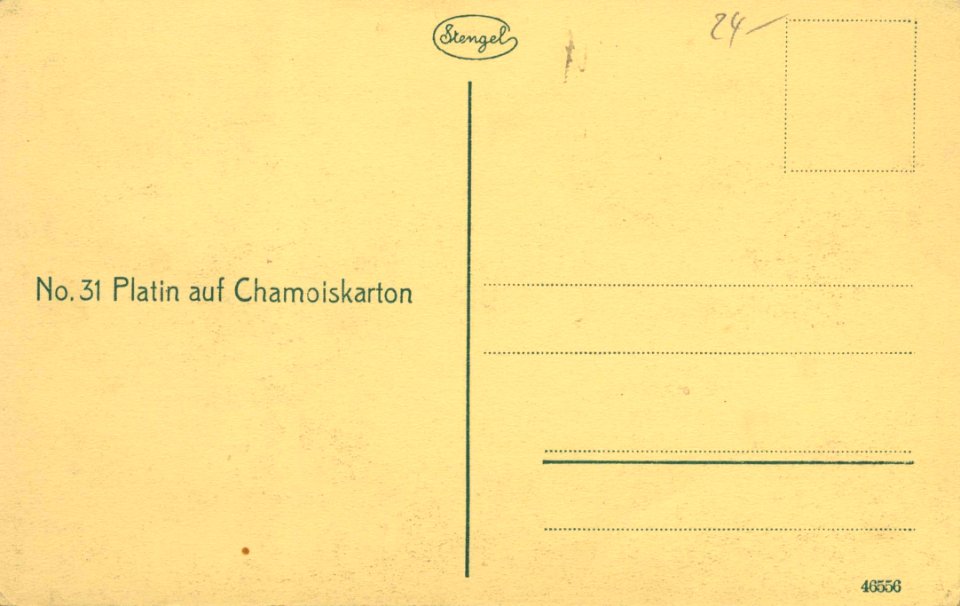 Dresden, Sachsen - Krematorium (2) (back) (Zeno Ansichtskarten)
