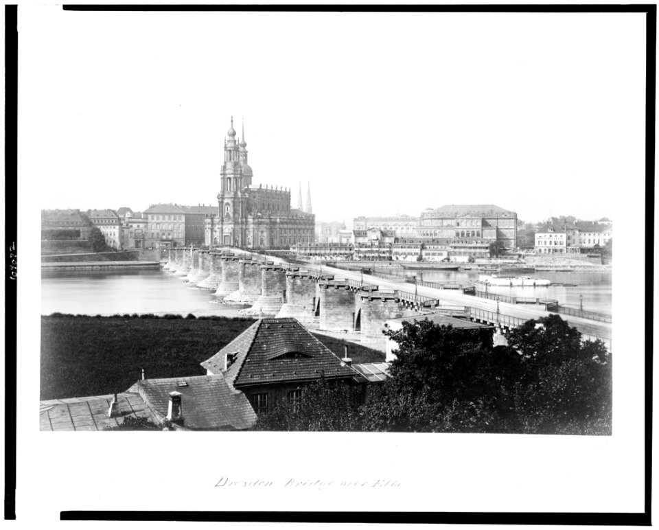 Dresden. Bridge over Elbe LCCN94512891