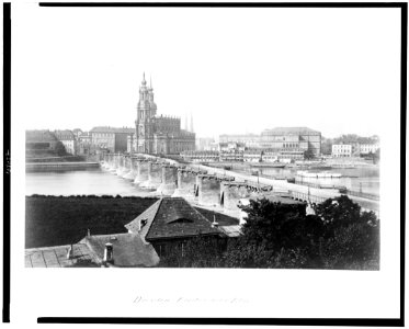 Dresden. Bridge over Elbe LCCN94512891