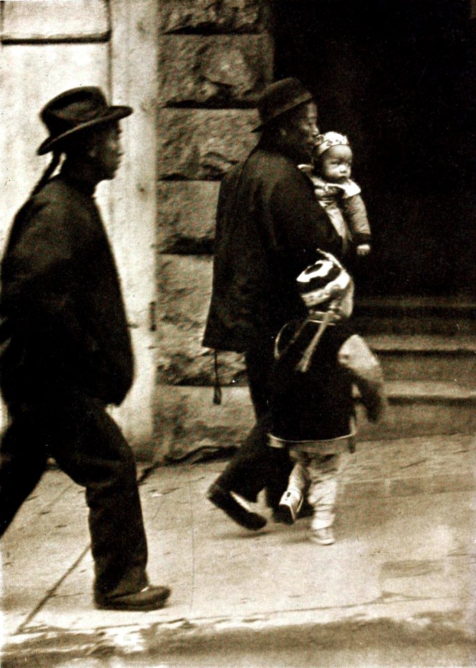 Dressed for a Visit Genthe