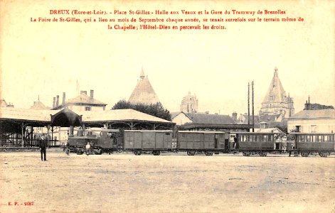 Dreux (Eure et Loir) - La Gare du Tramway de Brezolles