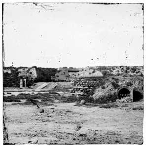 Drewrys bluff virginia interior of fort darling magazine