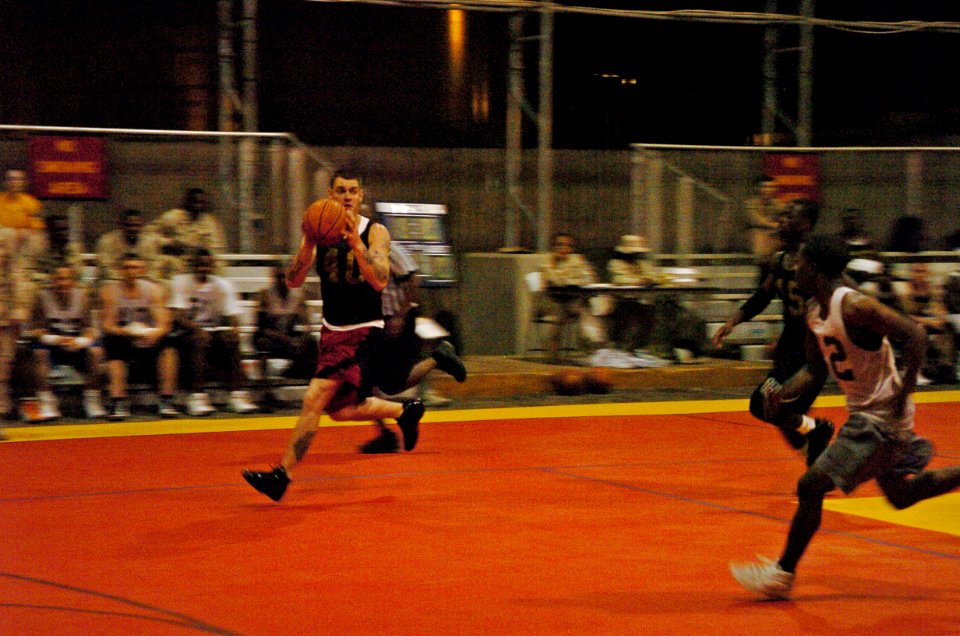 Dribbling Down Court DVIDS164625