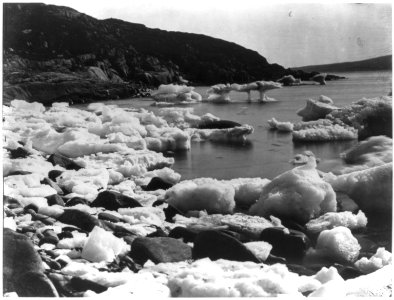 Drift ice consolidating on the coast of Labrador LCCN2012645597