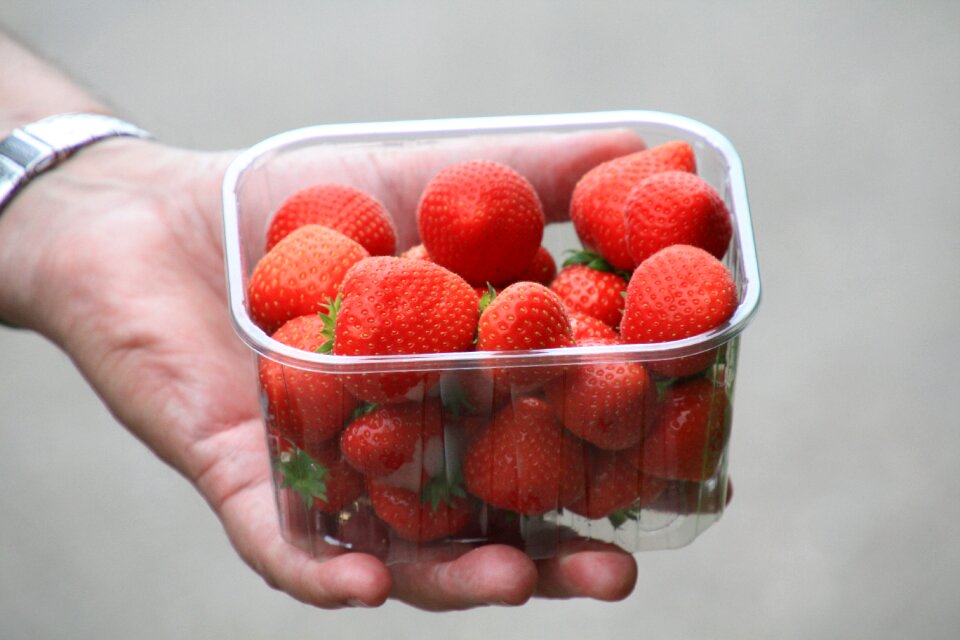 Red healthy food
