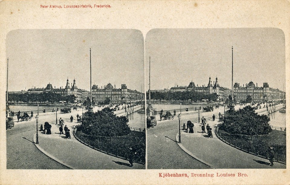 Dronning Louises Bro, 1896-1912