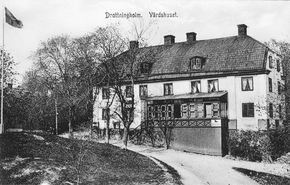 Drottningholm Gamla Värdshuset (vykort)