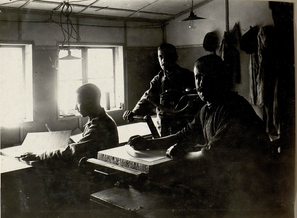 Druckerei des Artillerie-Messzuges 506 (BildID 15626412)