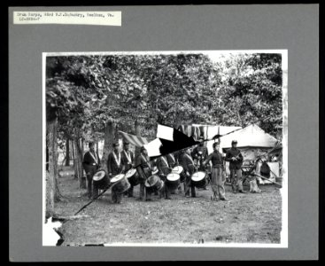Drum Corps, 93rd N.Y. Infantry, Bealton (i.e. Bealeton), Va LCCN2012649980