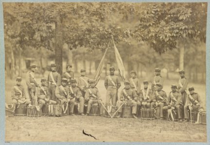 Drum Corps, 8th New York State Militia, Arlington, Va., June, 1861 LCCN2013648629