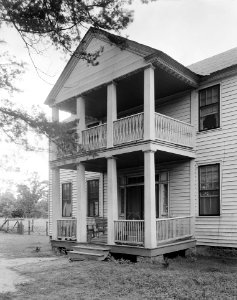 Dry Fork front portico