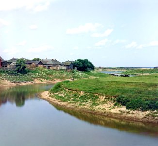 Drysa. Дрыса (S. Prokudin-Gorsky, 1912)