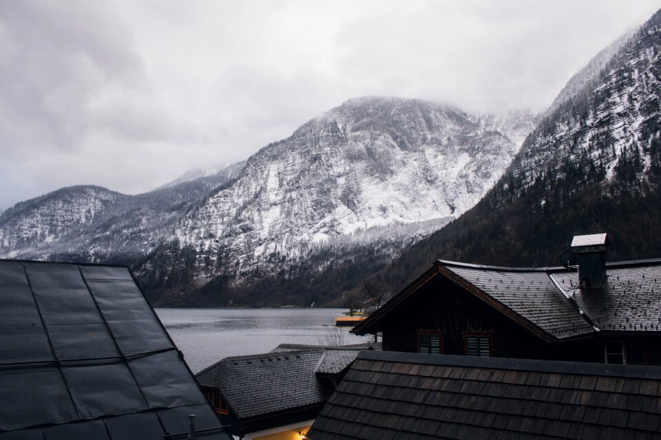 Architecture roof mountain