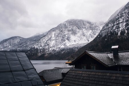 Architecture roof mountain photo