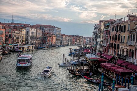 Italy venetian canal water photo