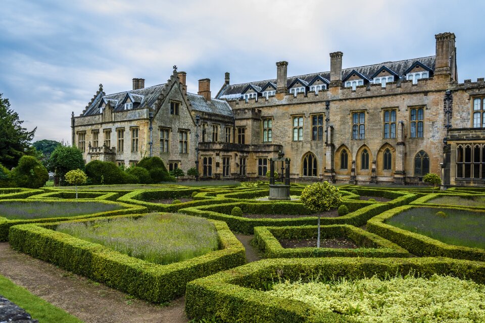 Abbey garden old