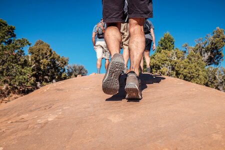 Mountain adventure outdoor photo