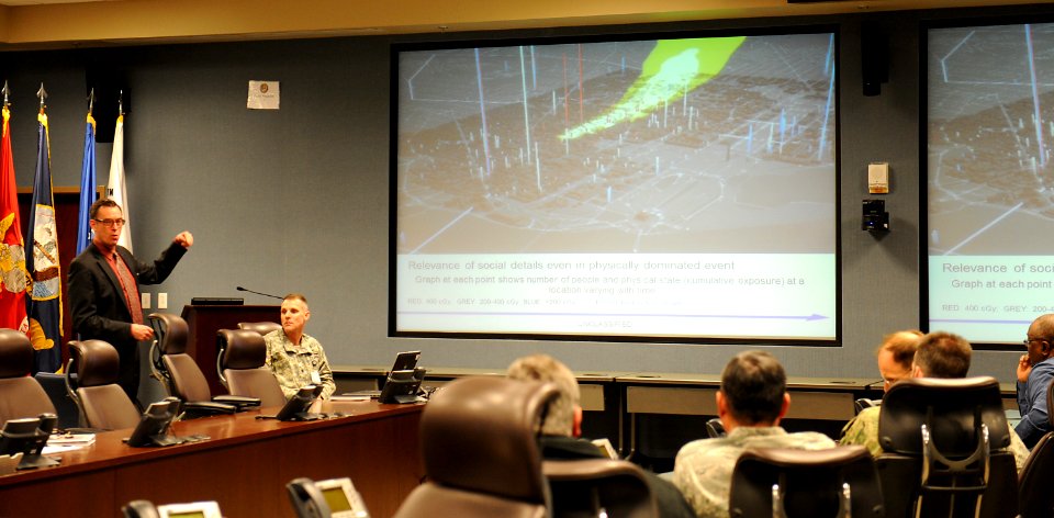 DTRA, Social behavior modeling system can help response planning before catastrophe strikes 130226-N-VJ282-485