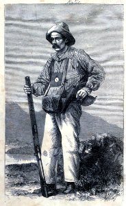 Du Chaillu in field attire