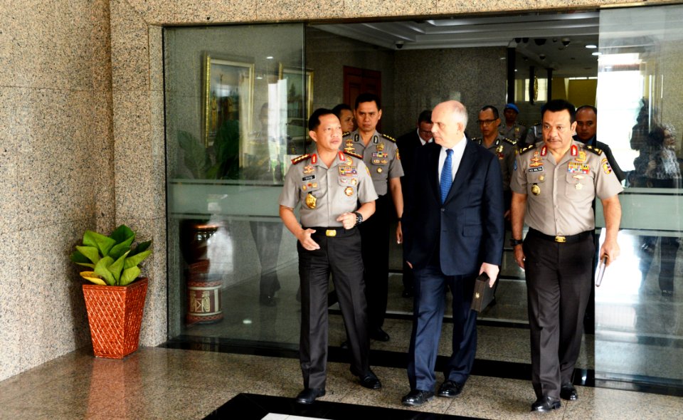 Dubes Donovan Bertemu dengan Kapolri Tito Karnavian