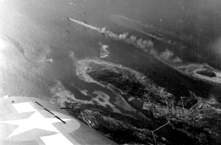 Dublon and Eten islands at Truk in February 1944