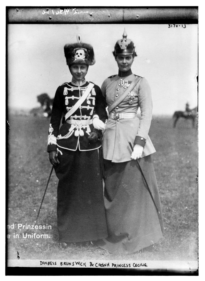 Duchess Brunswick & Crown Princess Cecilie LCCN2014696888