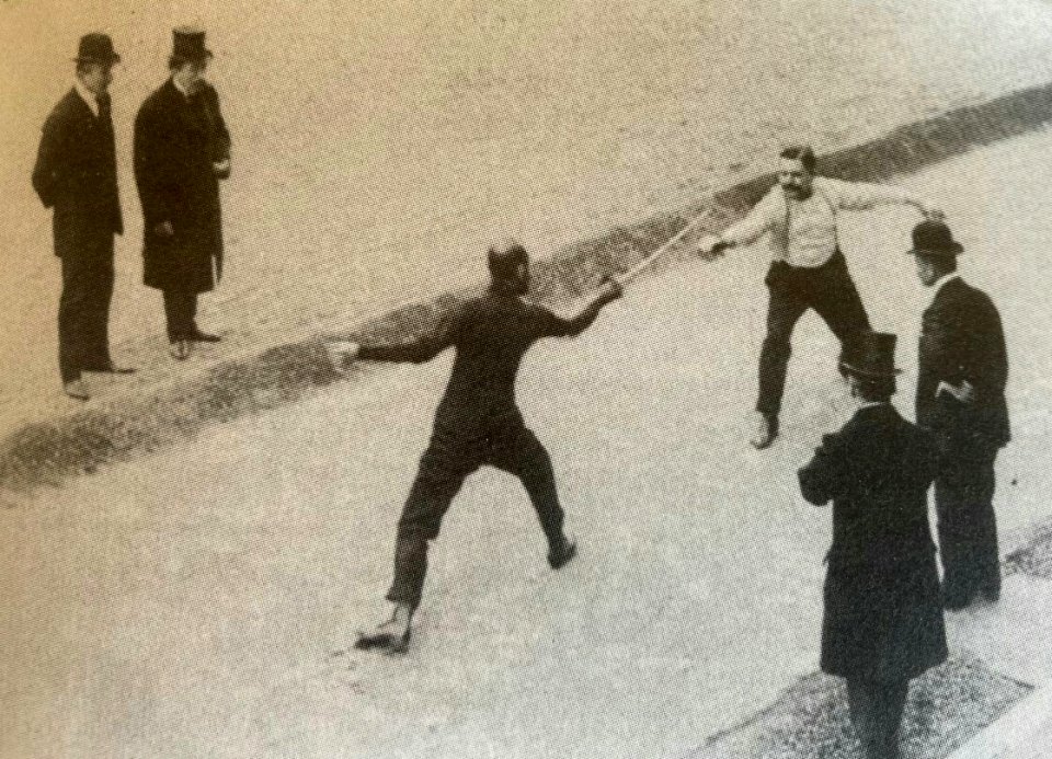 Duel de Georges Clarétie et Léon Daudet