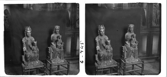Dues imatges del museu diocesà de Lleida