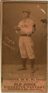 Duffee, St. Louis Browns, baseball card portrait LCCN2008675135