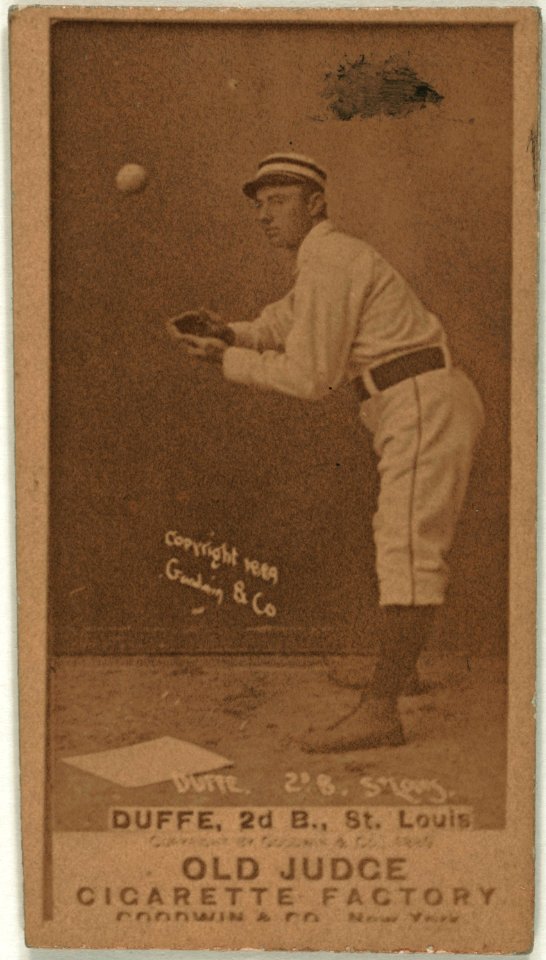 Duffee, St. Louis Browns, baseball card portrait LCCN2008675137