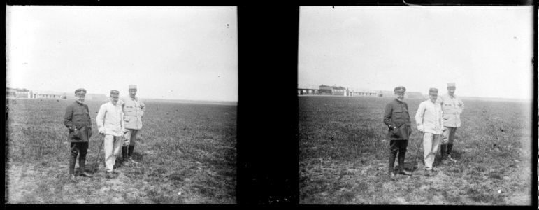 Dugny. Météo. Lnt. Rouch. cap. Gauthier. lieut. Baldit - Fonds Berthelé - 49Fi651