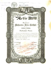 Duisburger Maschinenbau-AG vormals Bechem & Keetman 1872