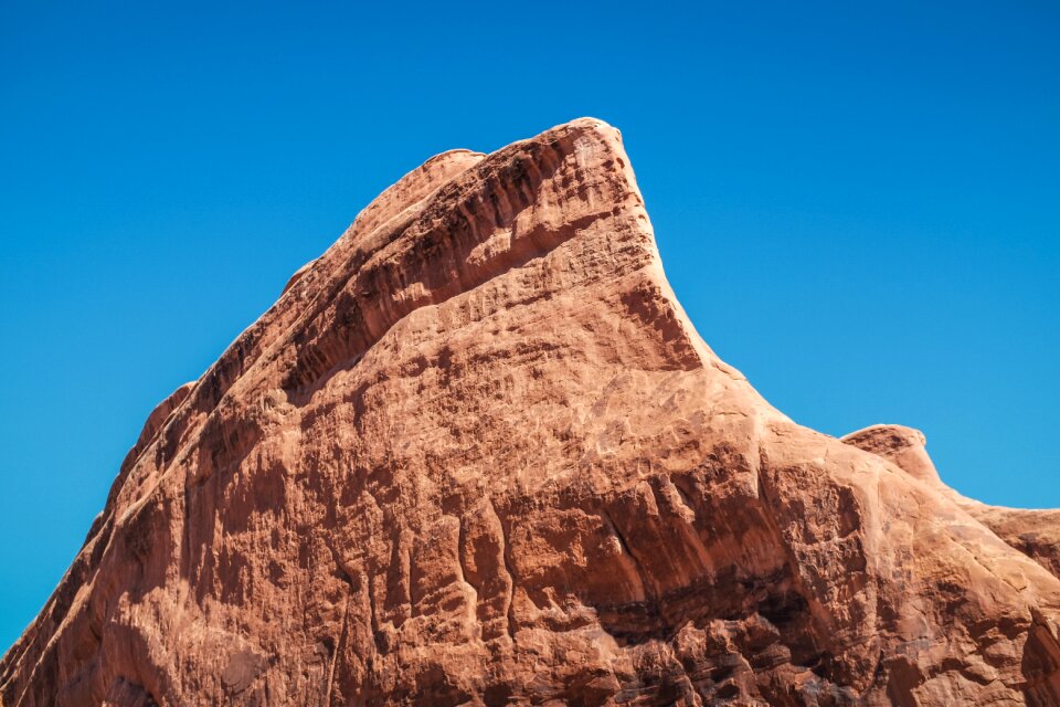 Rock cliff hill