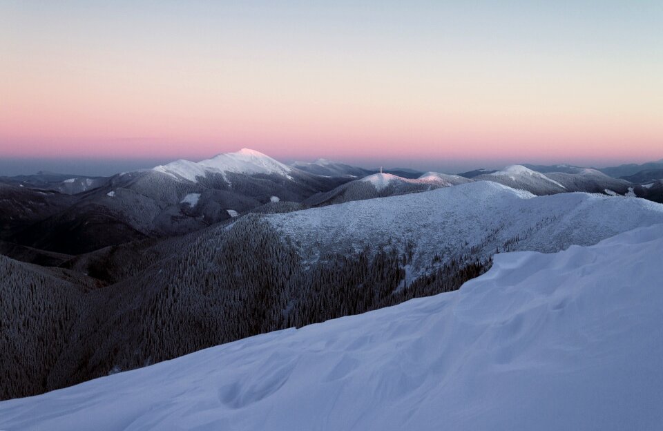 Travel adventure snow photo