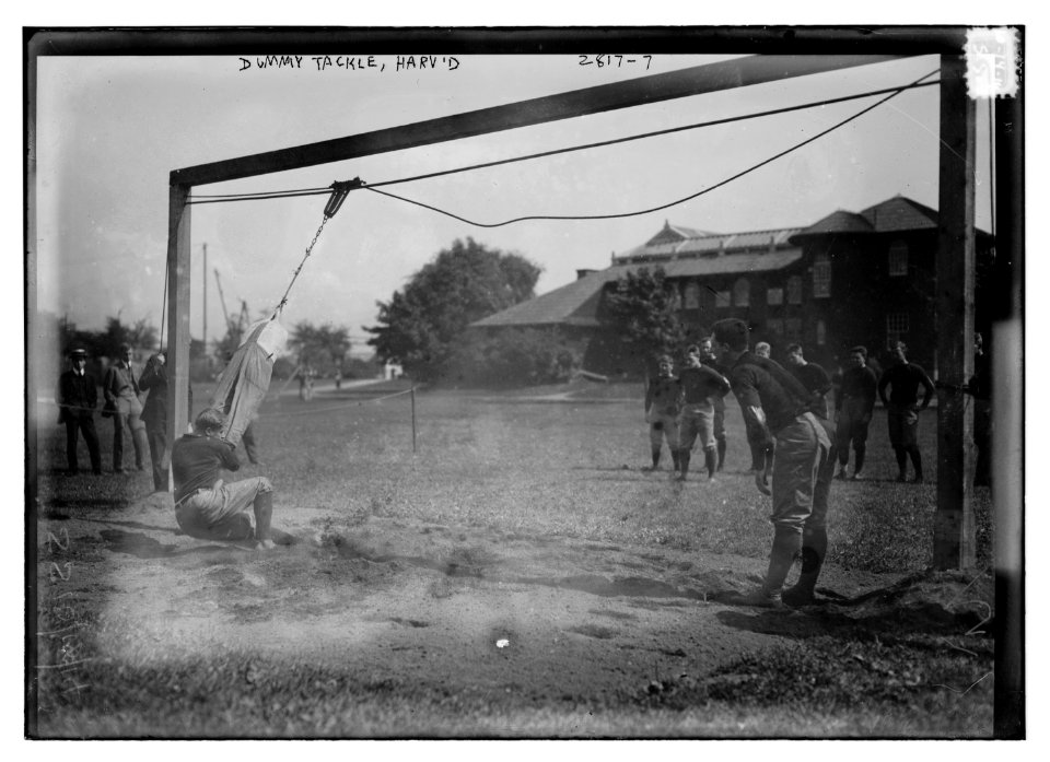 Dummy tackle - Harvard LCCN2014694121
