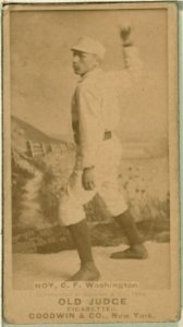 Dummy Hoy, Washington Statesmen, baseball card portrait LCCN2007686953