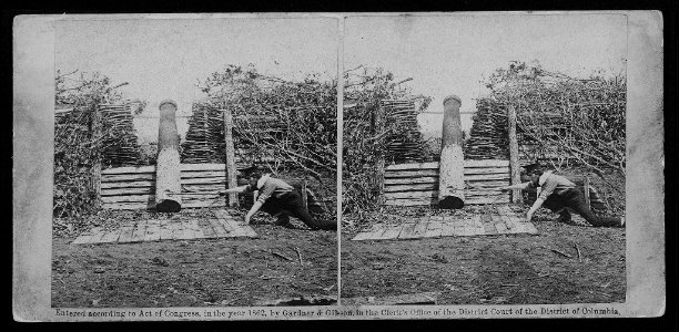 Dummy of a cannon