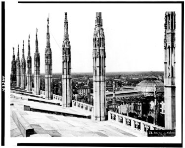 Duomo di Milano. Dettagli LCCN91732173