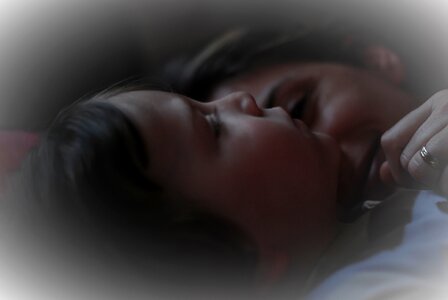 Beautiful love portrait