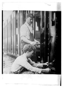 Dupont and his subway car LCCN2014688333
