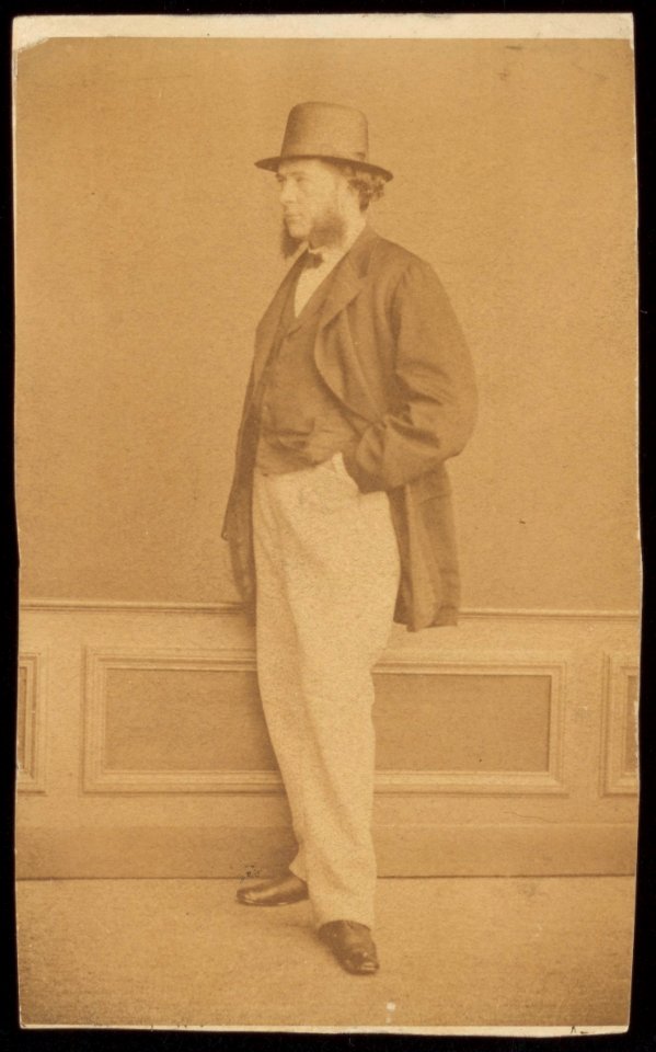 Dupont, Joseph - carte de visite, Gustave de Forchaux époux de Adèle Thys