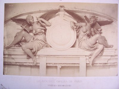 Durandelle Opera Statues decoratives 31 Terrasse et charpente photo