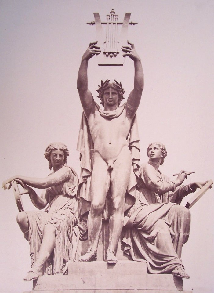 Durandelle Opera Statues decoratives 05 Apollon