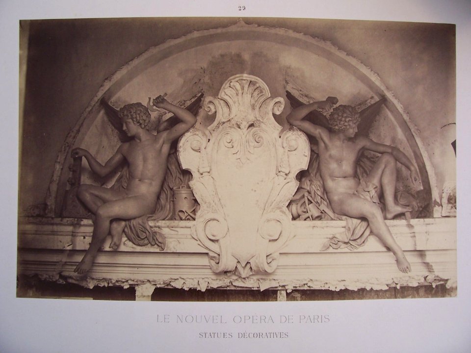 Durandelle Opera Statues decoratives 29 Plomberie et taille de pierre