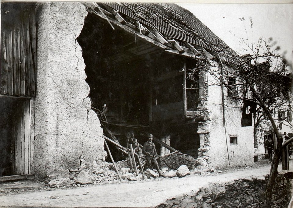 Durch Fliegerbombe zerst.Haus. (BildID 15602788)