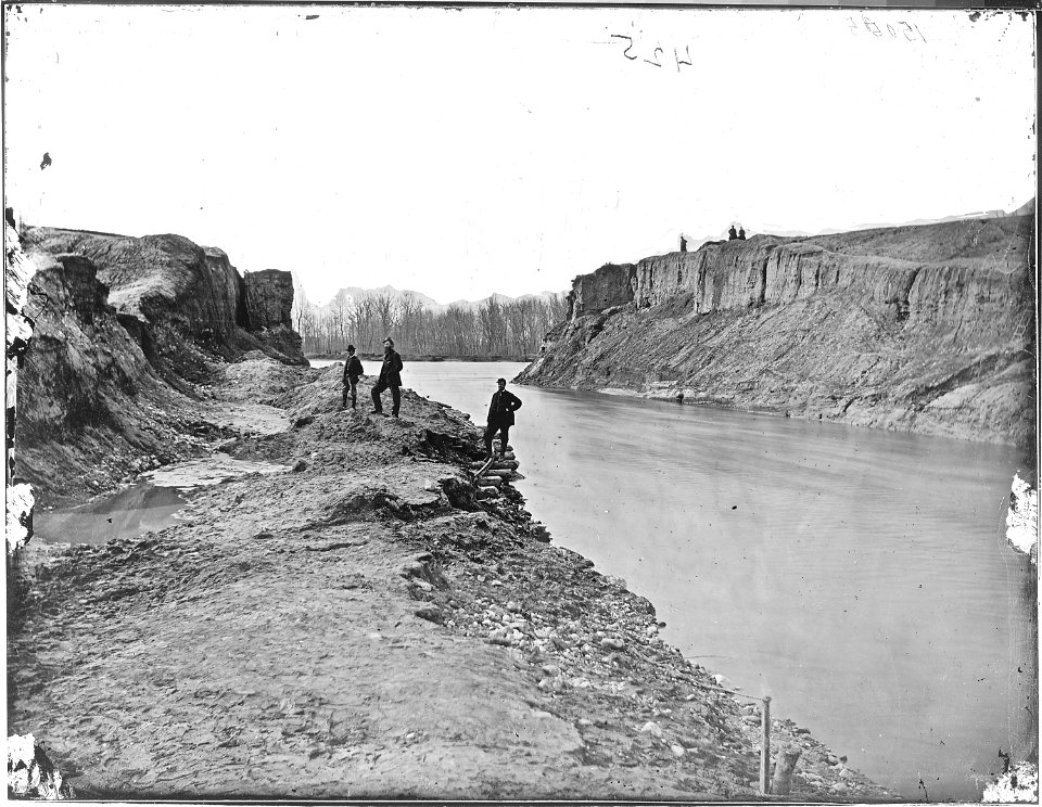 Dutch Gap Canal in 1865 (4166305481)